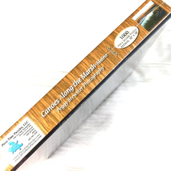 Canoes Along the Marsh 1000 pc Puzzle NWT - Picture 4 of 11